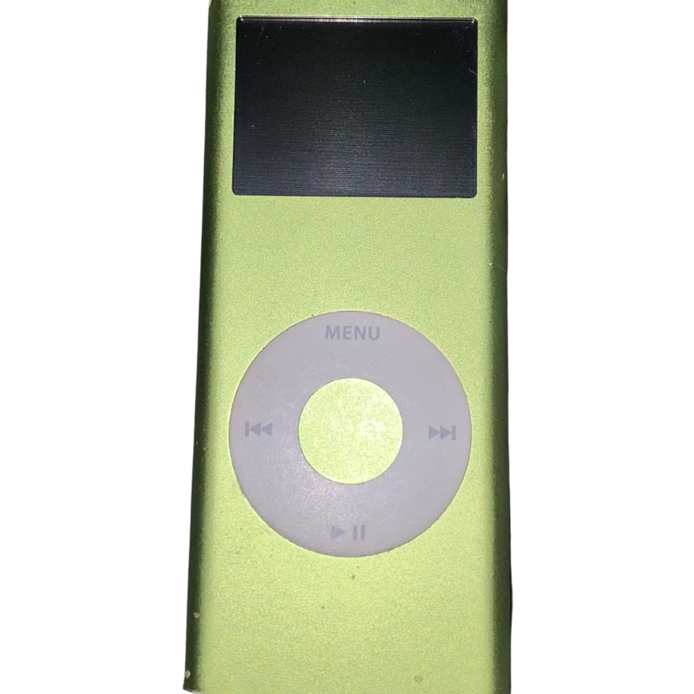 Apple iPod Nano 2nd Gen 4GB Green A1199 MP3 Player Untested For Parts Repair‎
